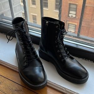 Schutz combat boots
